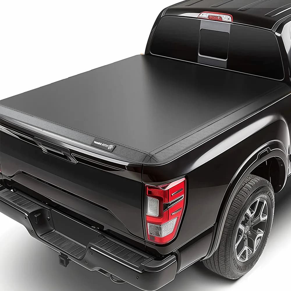 YITAMOTOR Soft Tri-Fold Tonneau Cover for 2022-2026 Nissan Frontier 6ft Bed Truck Bed Cover Accessories