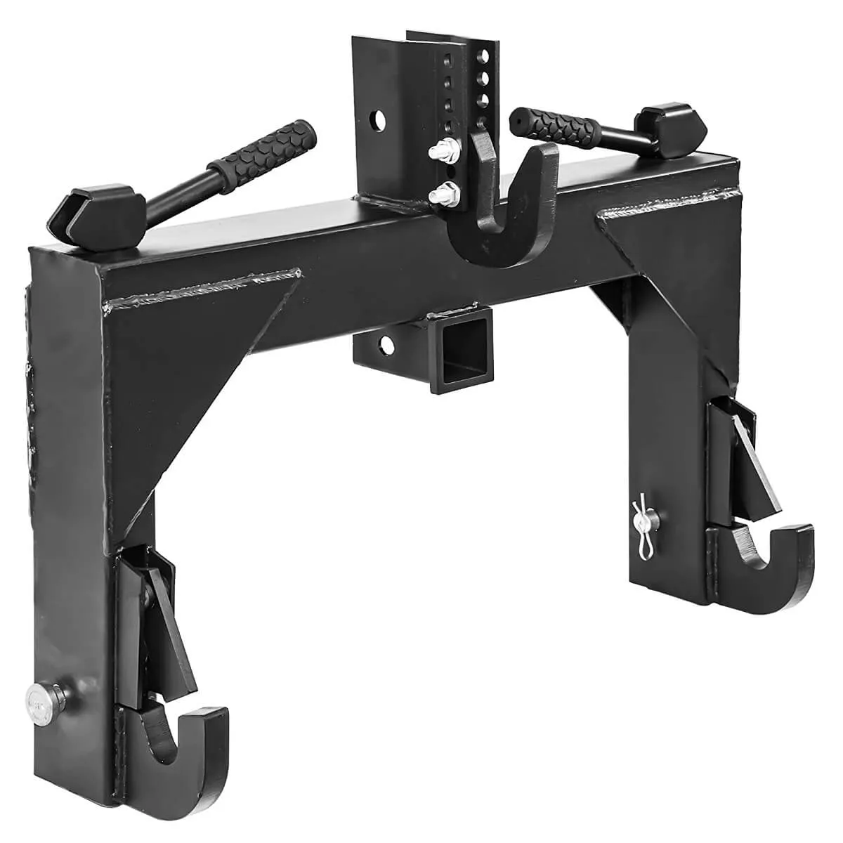 YITAMOTOR 3 Point Quick Hitch for Category 1 Tractors, 3000 LBS 3-Point Hitch Adapter with 2" Receiver