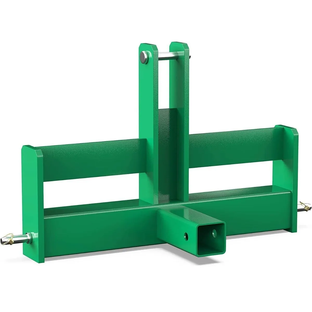 YITAMOTOR 3 Point Hitch Receiver Tractor Drawbar with Suitcase Weight Brackets, 2" Receiver for Category 1 Tractors
