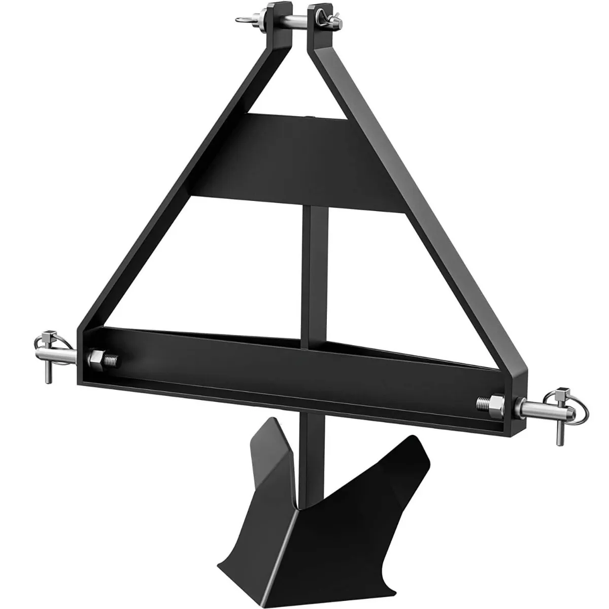 YITAMOTOR Middle Buster for Category 1 Tractors, 3 Point Quick Hitch Potato Plow, Heavy Duty Steel Furrower