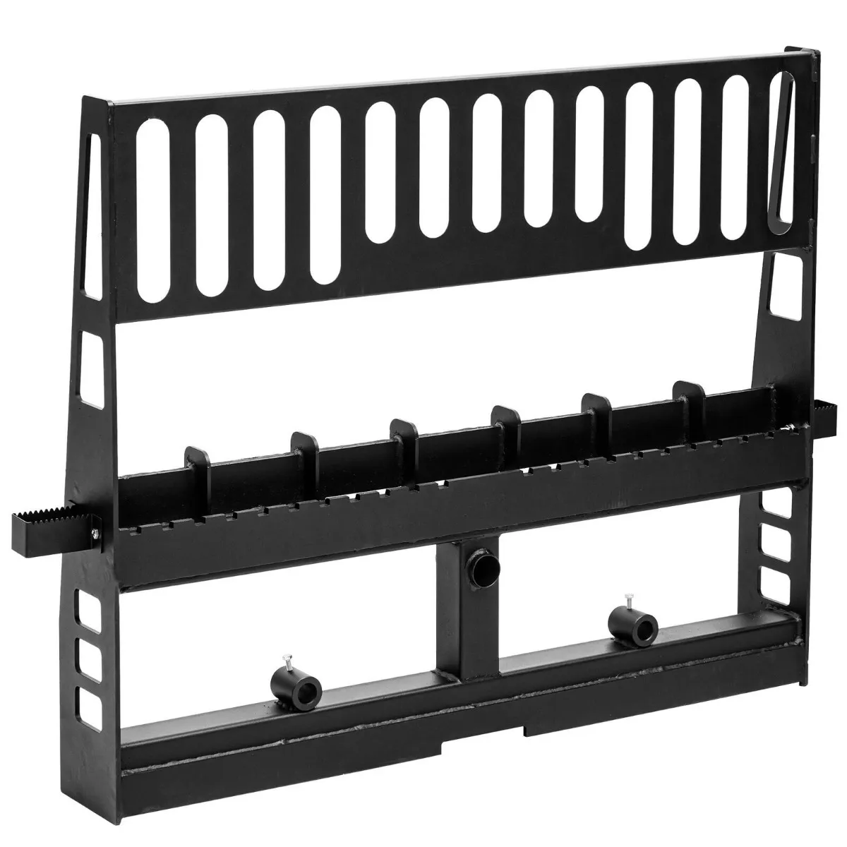 YITAMOTOR 48" Pallet Fork Frame, 5000 LBS Heavy-Duty Skid Steer Attachment, Quick Tach Tractor Fork Frame with Receiver Hitch