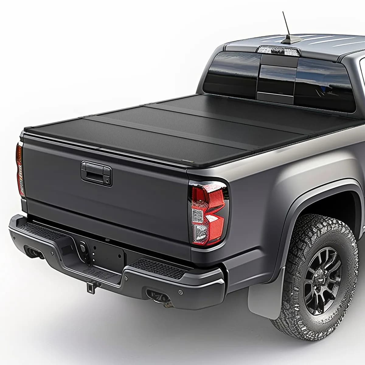 YITAMOTOR Hard Tri Fold Tonneau Cover for 2015-2022 Chevy Colorado GMC Canyon 6.2ft Bed