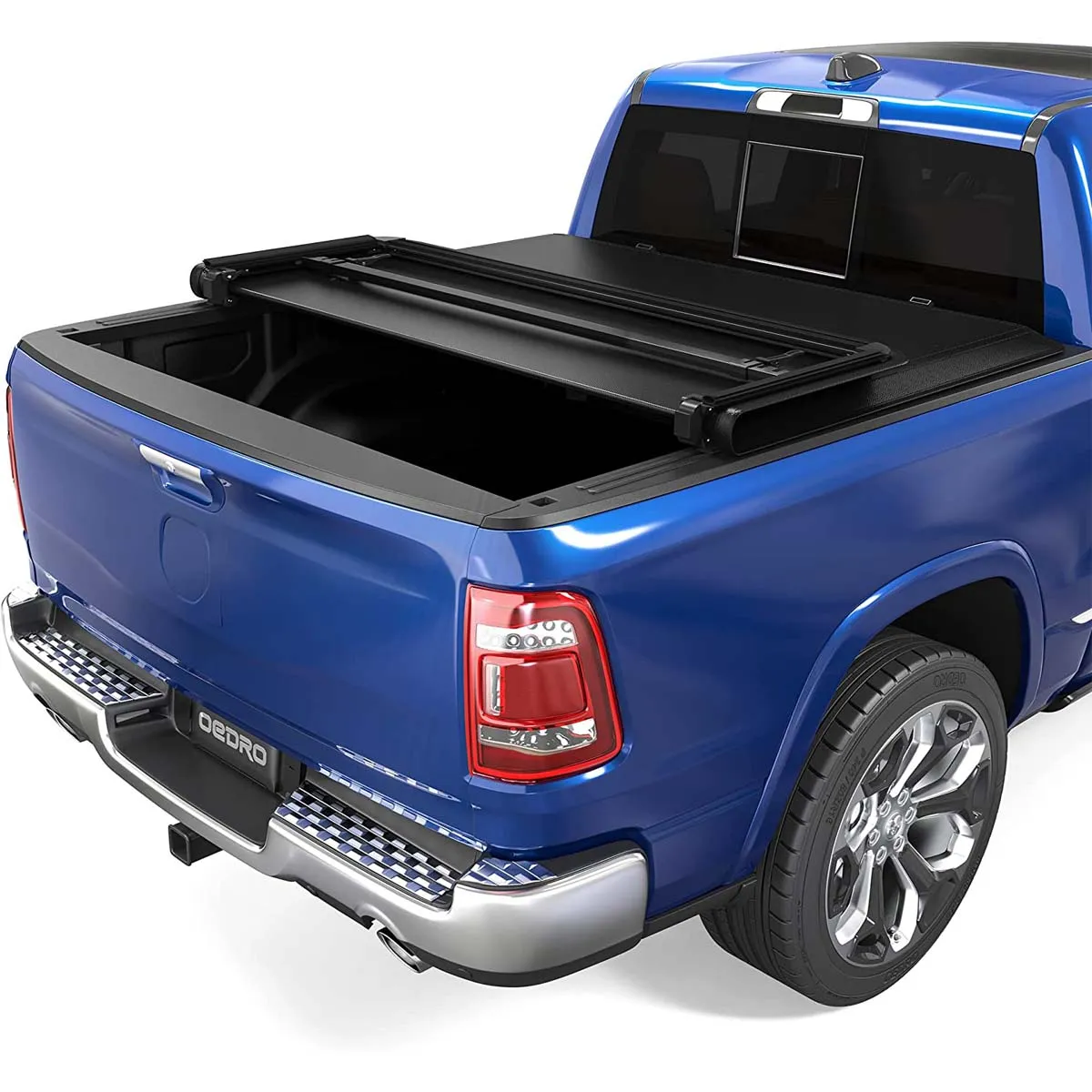 OEDRO 5.6Ft Soft Tri-Fold Truck Bed Tonneau Cover Fits for Dodge Ram 1500 2009-2026 (Incl. Classic & New), 5.6 Feet Bed (67") Without Rambox