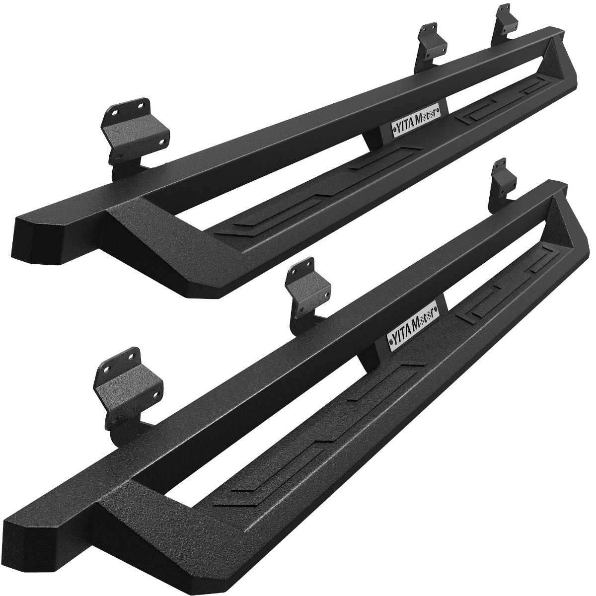 YITAMOTOR Running Boards for 2015-2026 Ford F-150 SuperCrew Cab & 2017-2026 F-250 F-350 Crew Cab, Drop Side Steps Nerf Bars