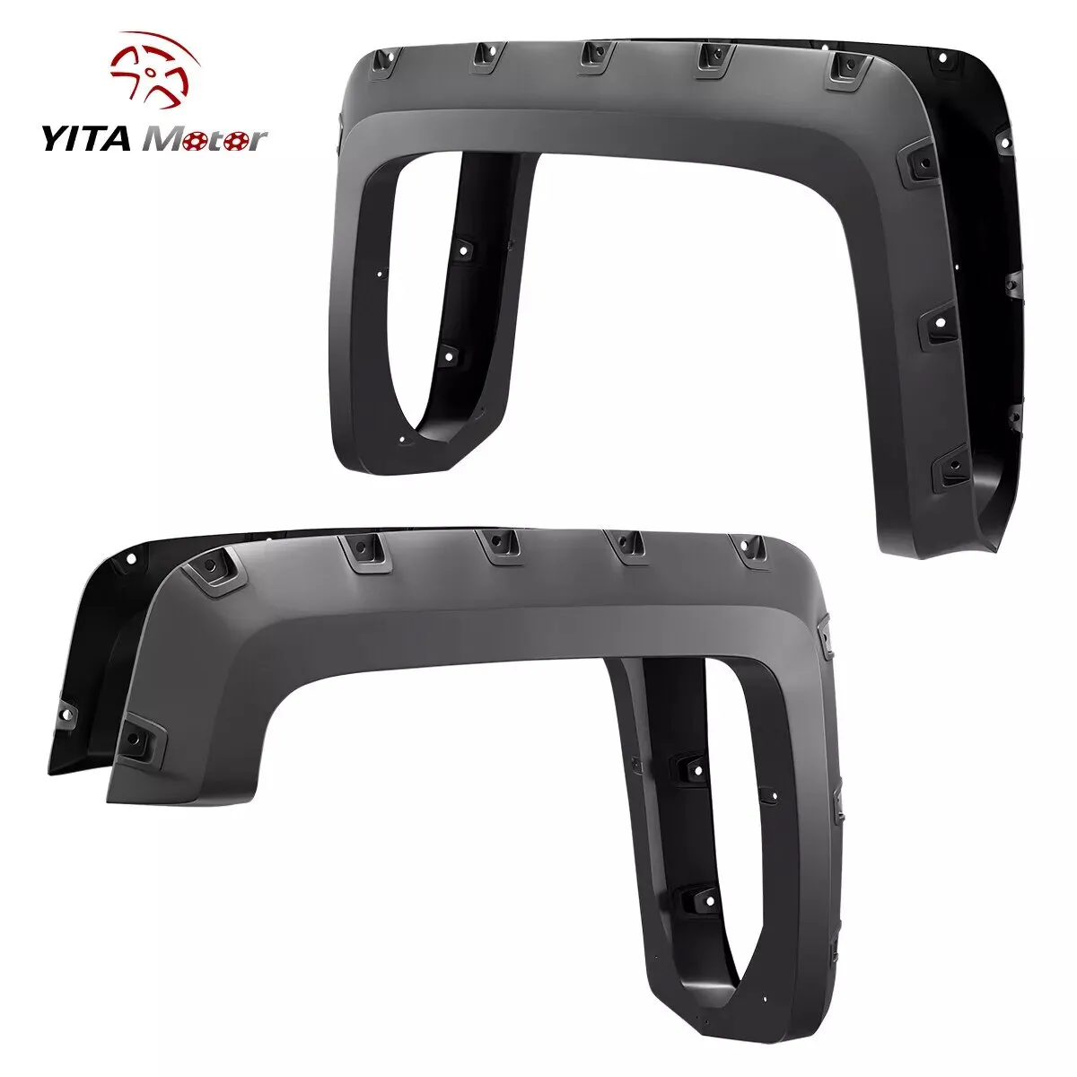 YITAMOTOR Fender Flares for 2014-2018 Silverado 1500 & 2015-2019 2500HD 3500HD