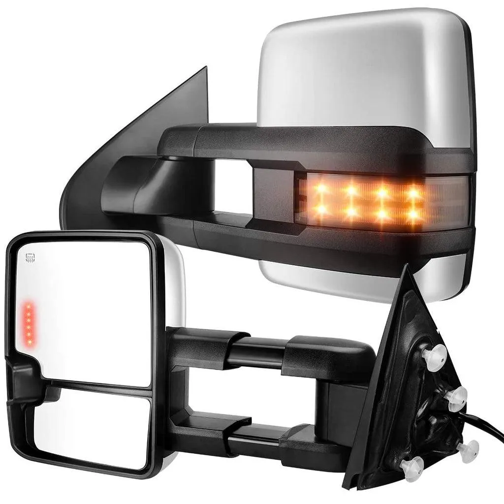 YITAMOTOR Tow Mirrors for 2014-2018 Silverado Sierra 1500, 2015-2018 2500HD 3500HD