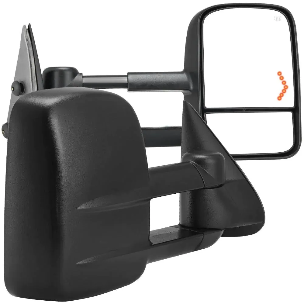 YITAMOTOR Tow Mirrors for 2003-2006 Silverado Sierra | Heated LED