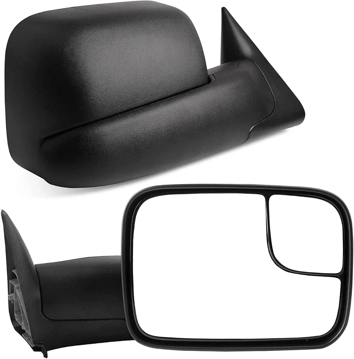 YITAMOTOR Manual Tow Mirrors for 1994-2001 Ram 1500, 1994-2002 Ram 2500 3500