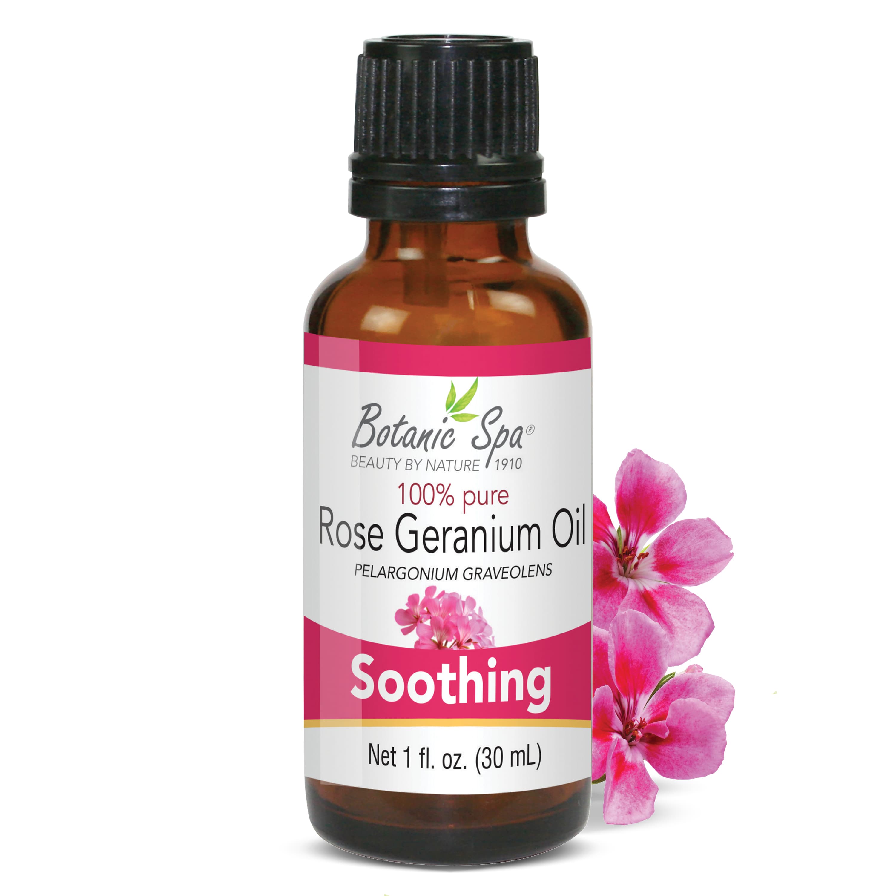 Rose Geranium Essential Aromatherapy and Body Oil - 1 Oz
