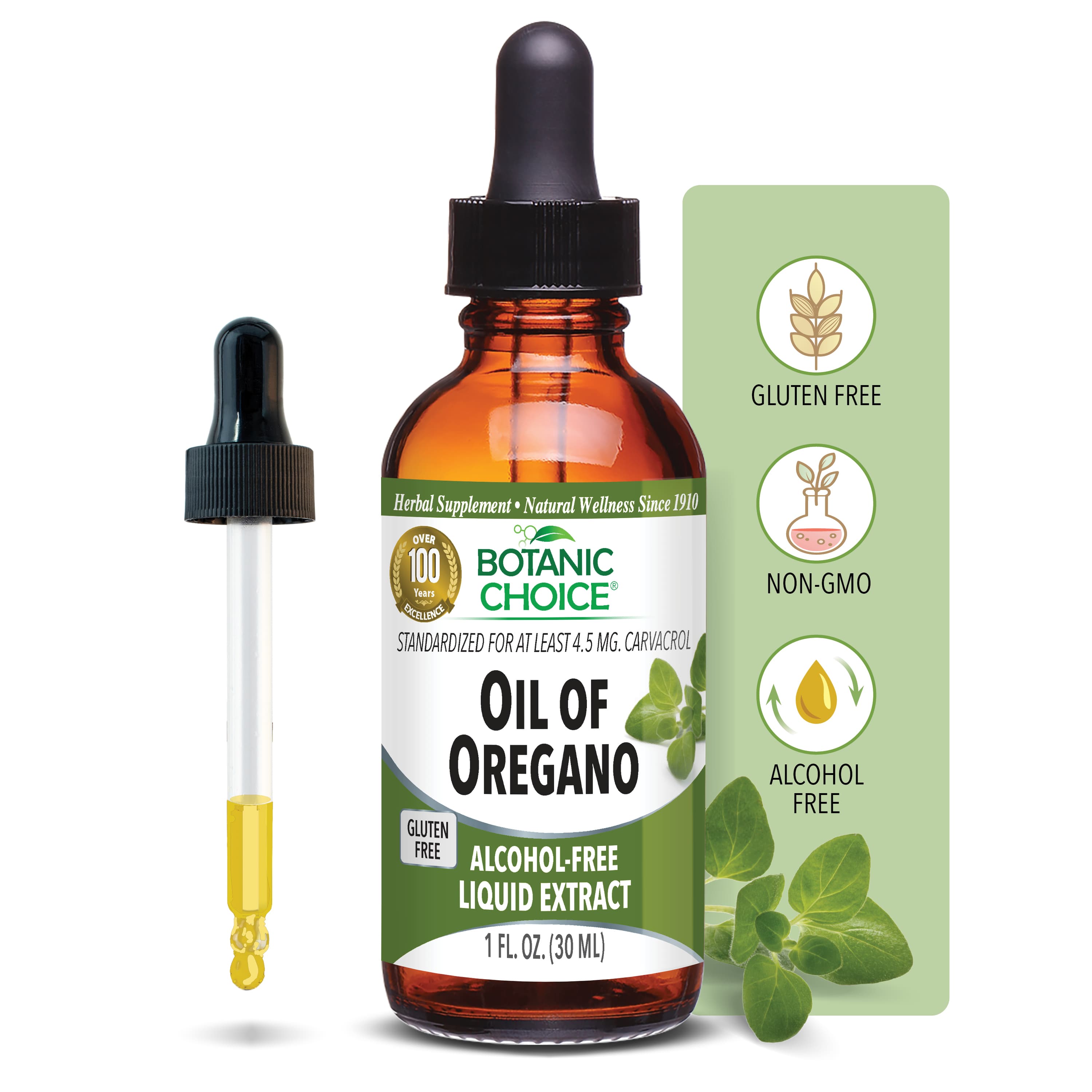 Oil of Oregano Liquid Extract - Fl Oz