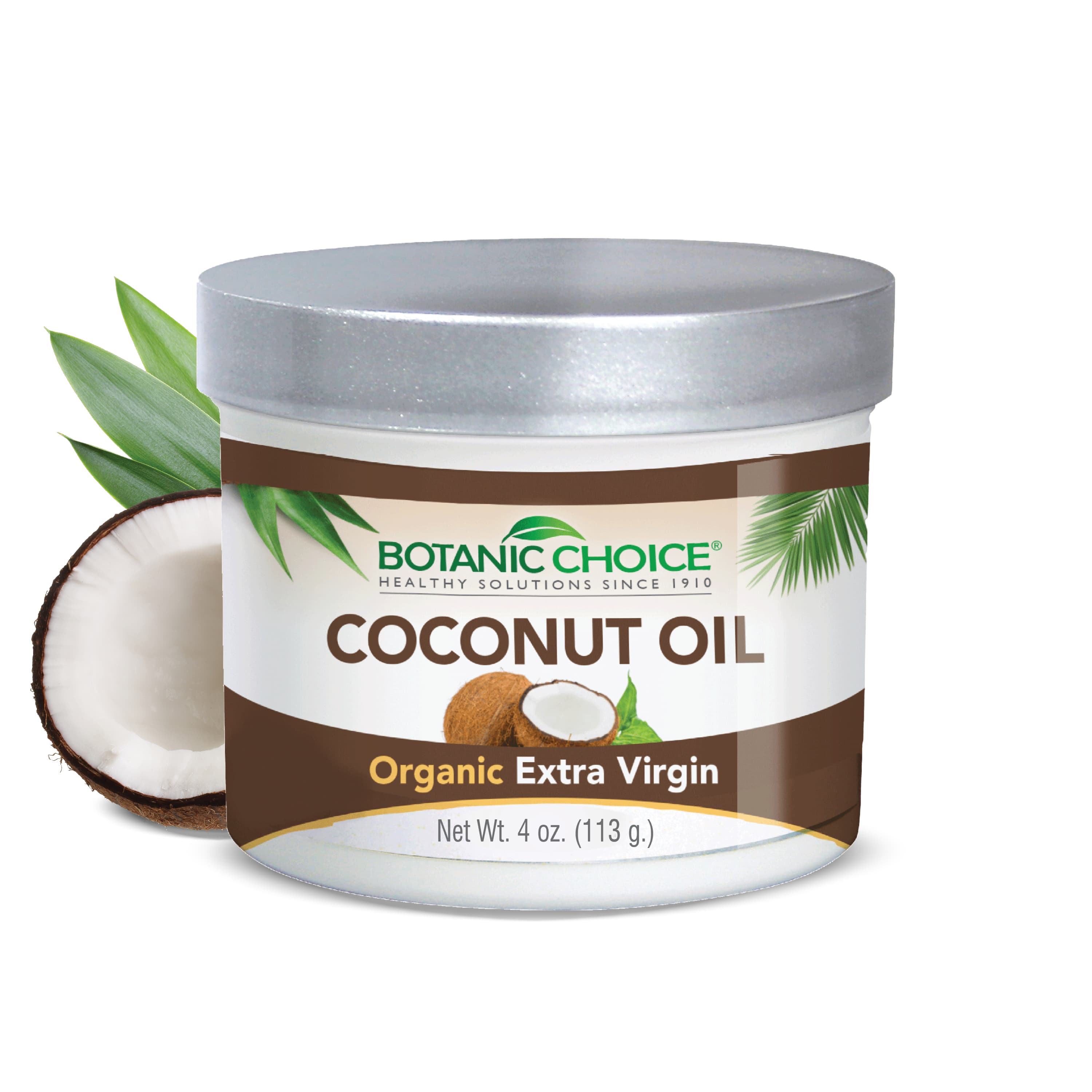 Organic Extra Virgin Coconut Oil - 4 Oz