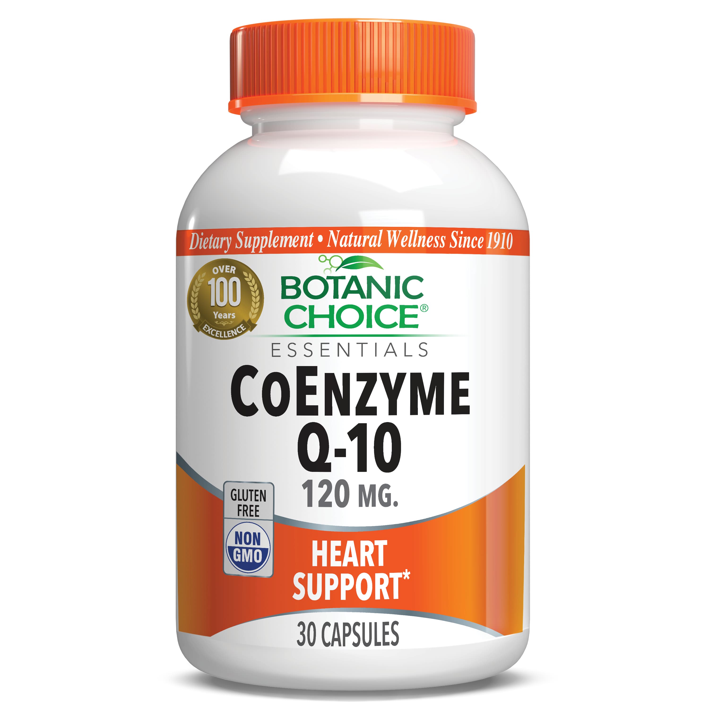CoEnzyme Q-10 120 mg - Heart Support Supplement - 30 Capsules