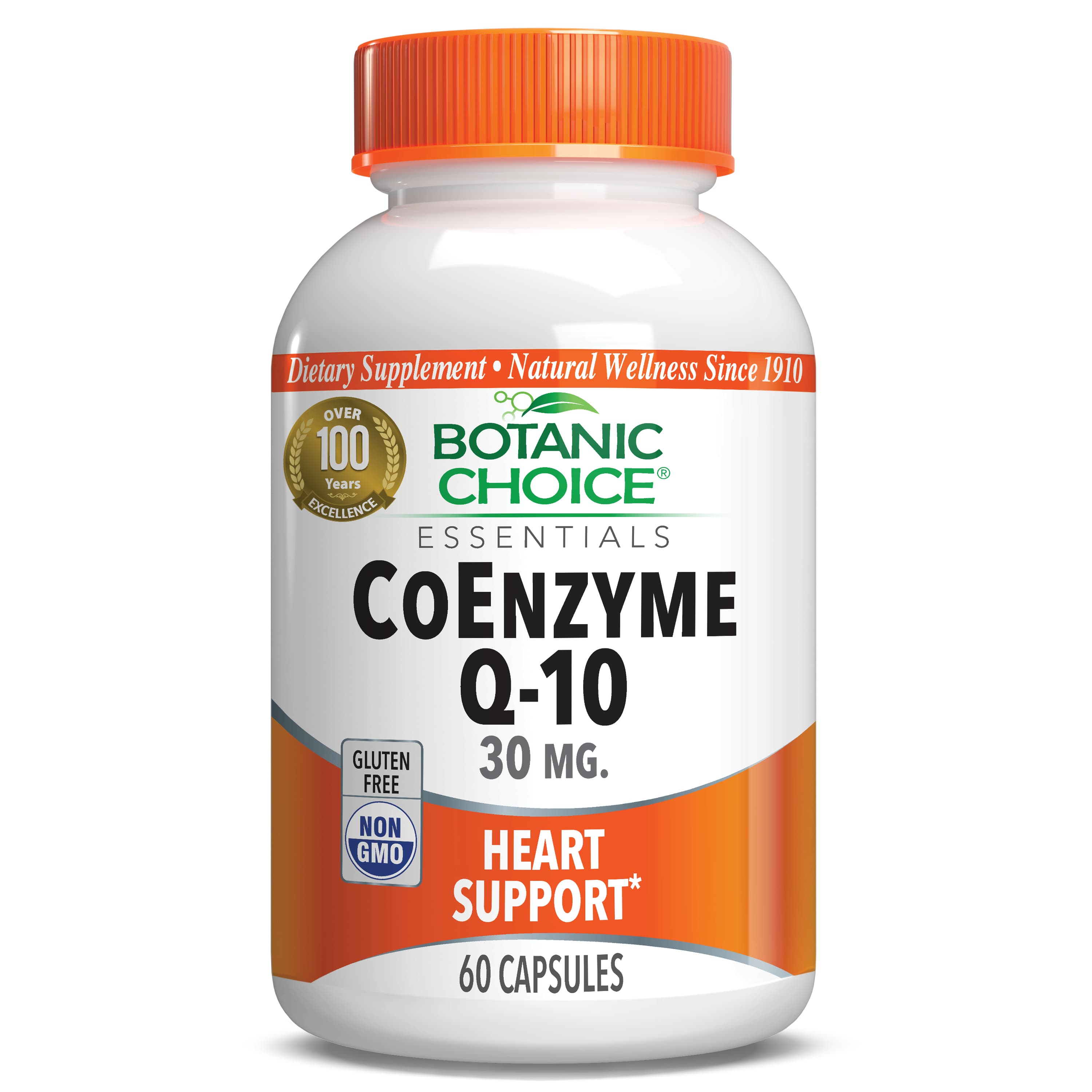 CoEnzyme Q-10 30 mg - Heart Support Supplement - 60 Capsules
