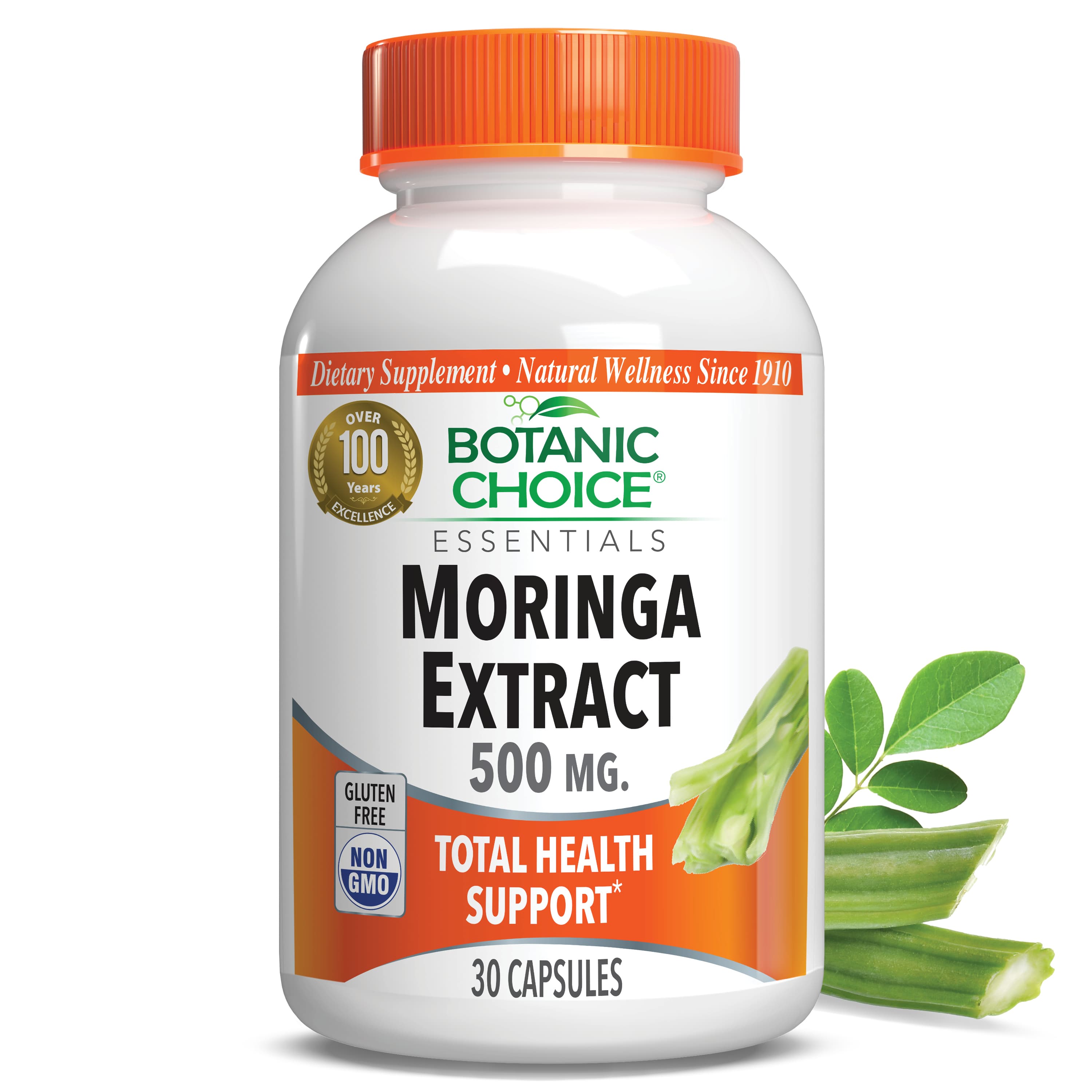 Moringa Extract - Total Health Support Supplement - 30 Capsules