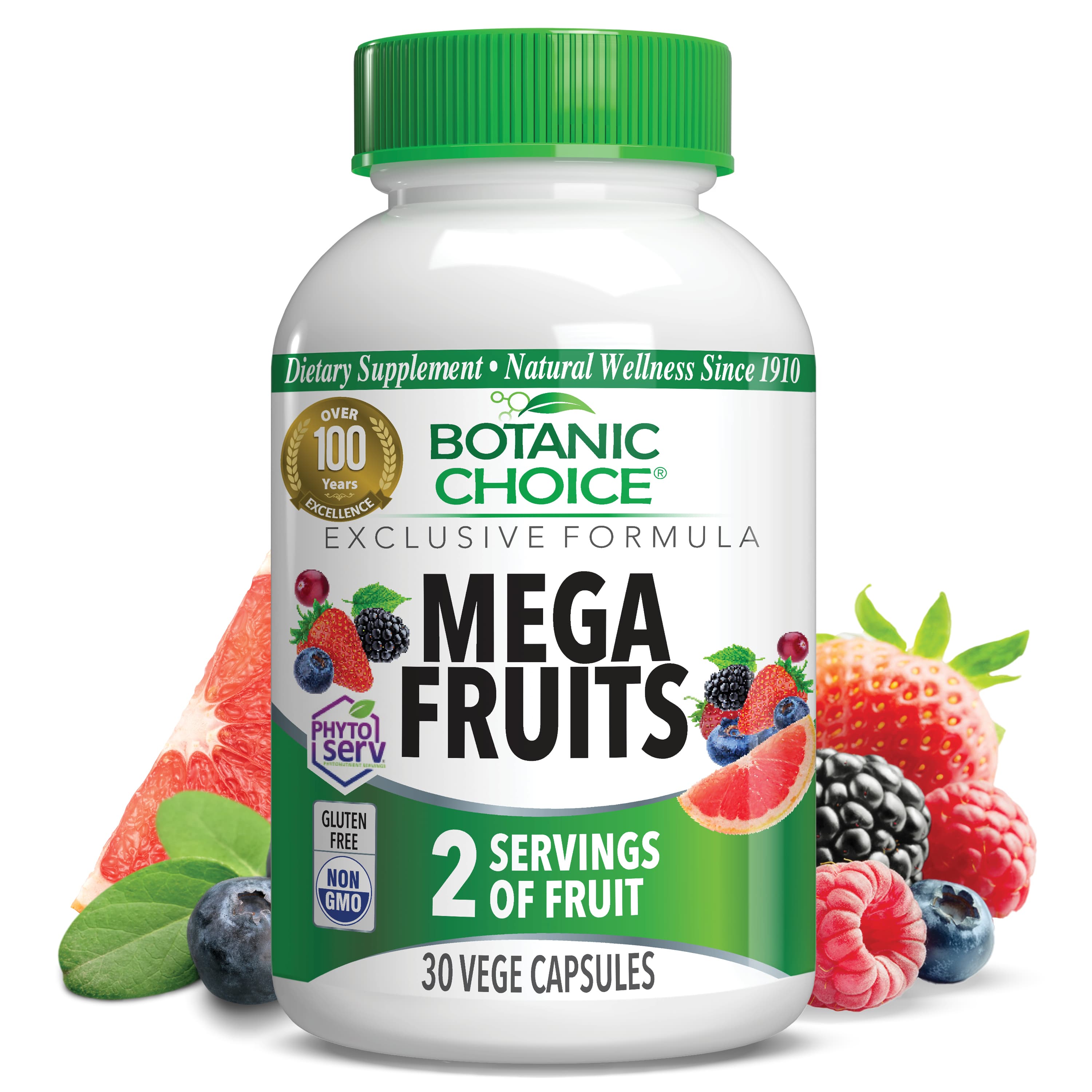 Mega Fruits - 30 Vegetarian Capsules