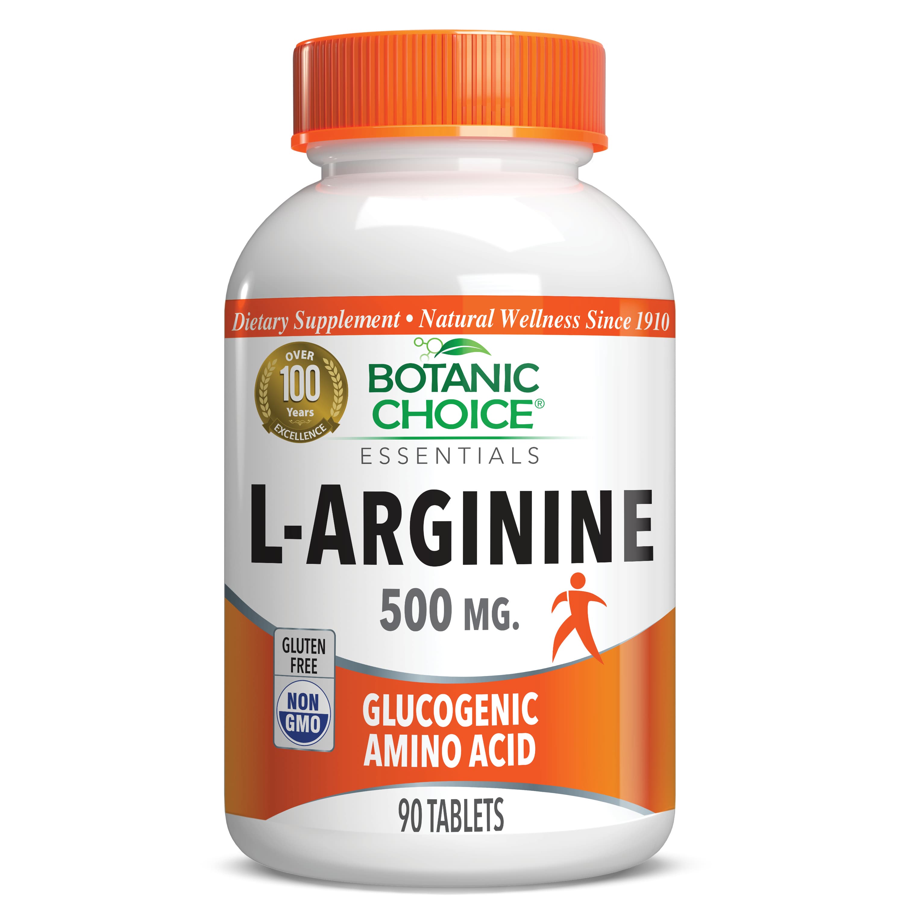 L-Arginine 500 mg - Amino Acids Supplement - 90 Tablets