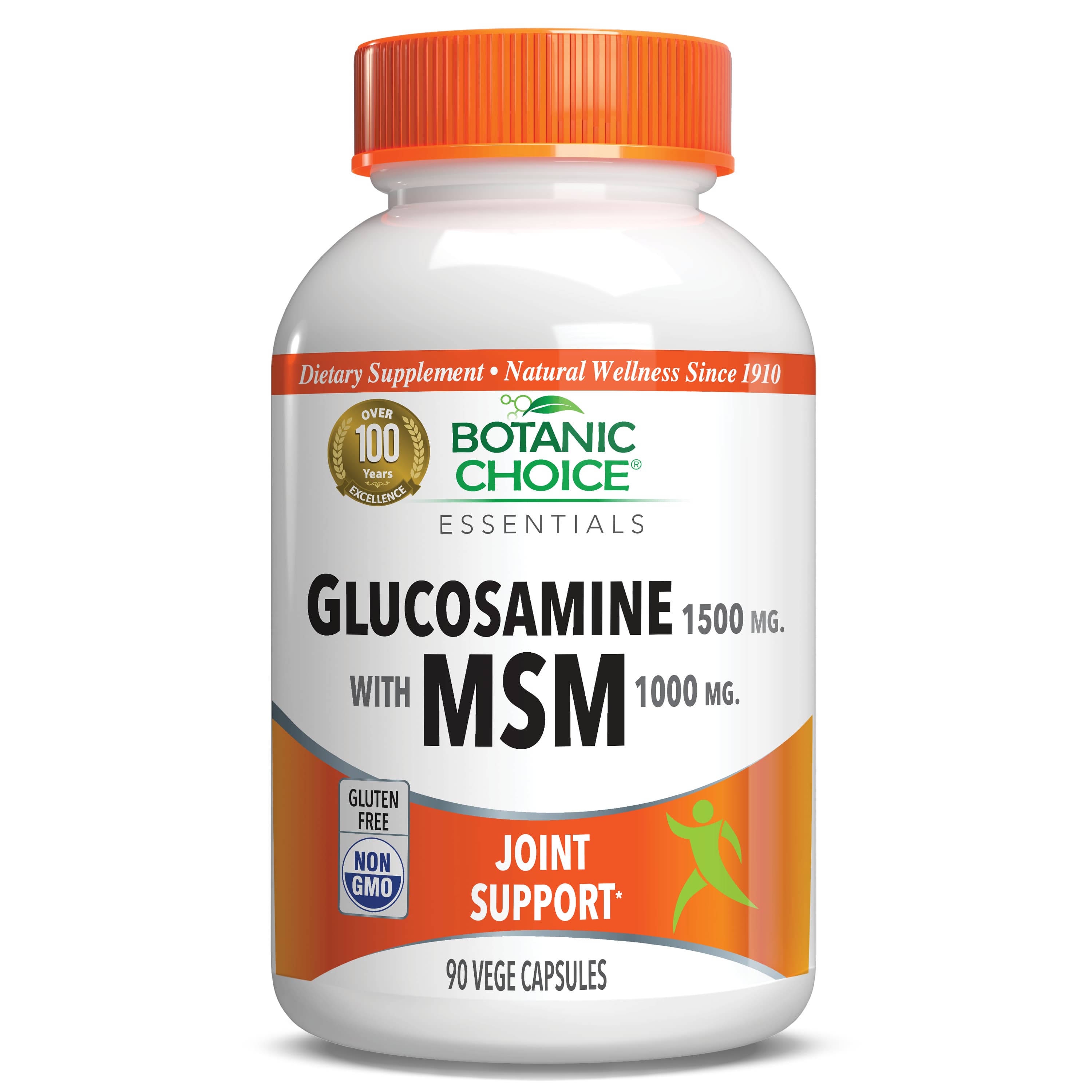 Glucosamine with MSM - 90 Capsules