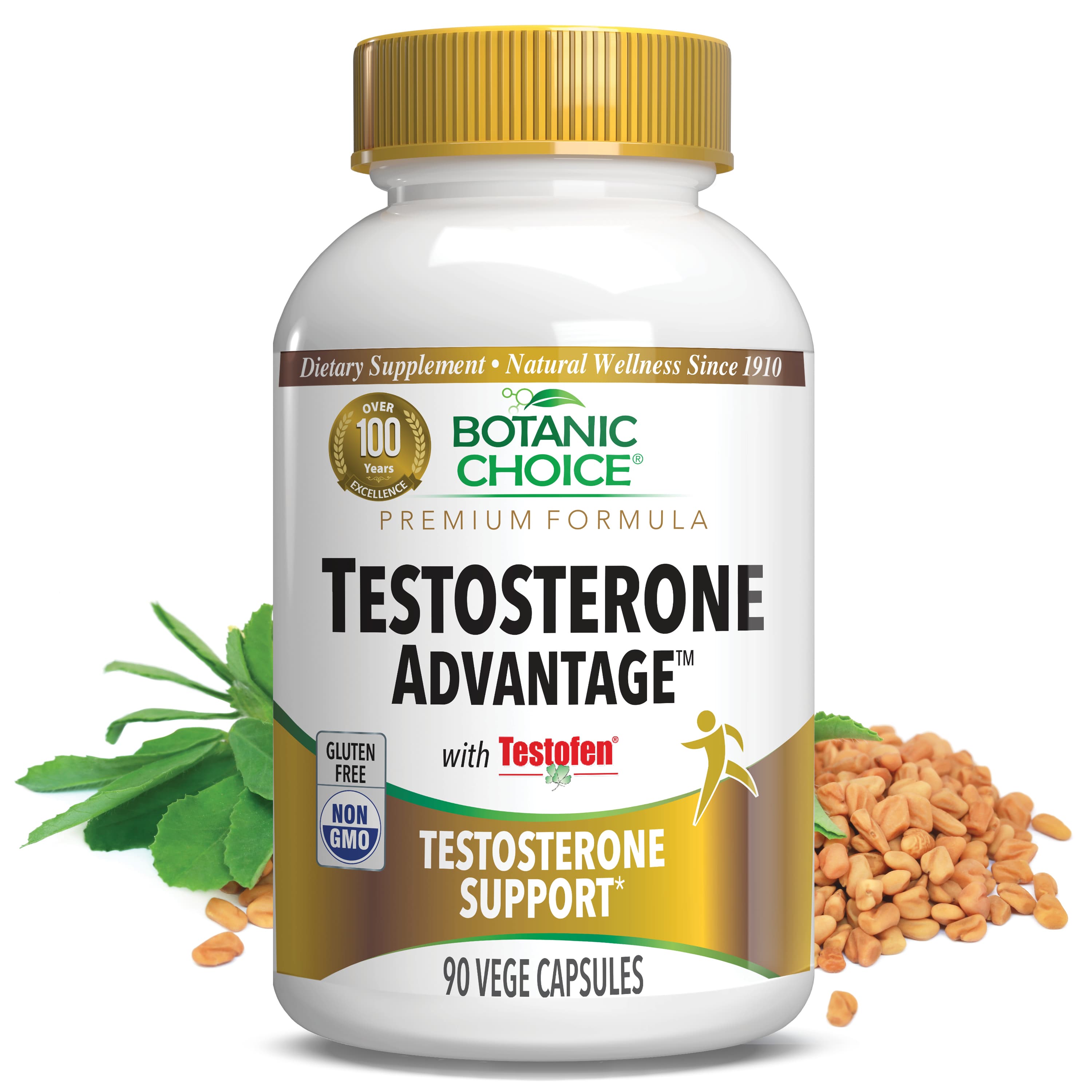 Testosterone Advantage with Testofen® - 90 Capsules
