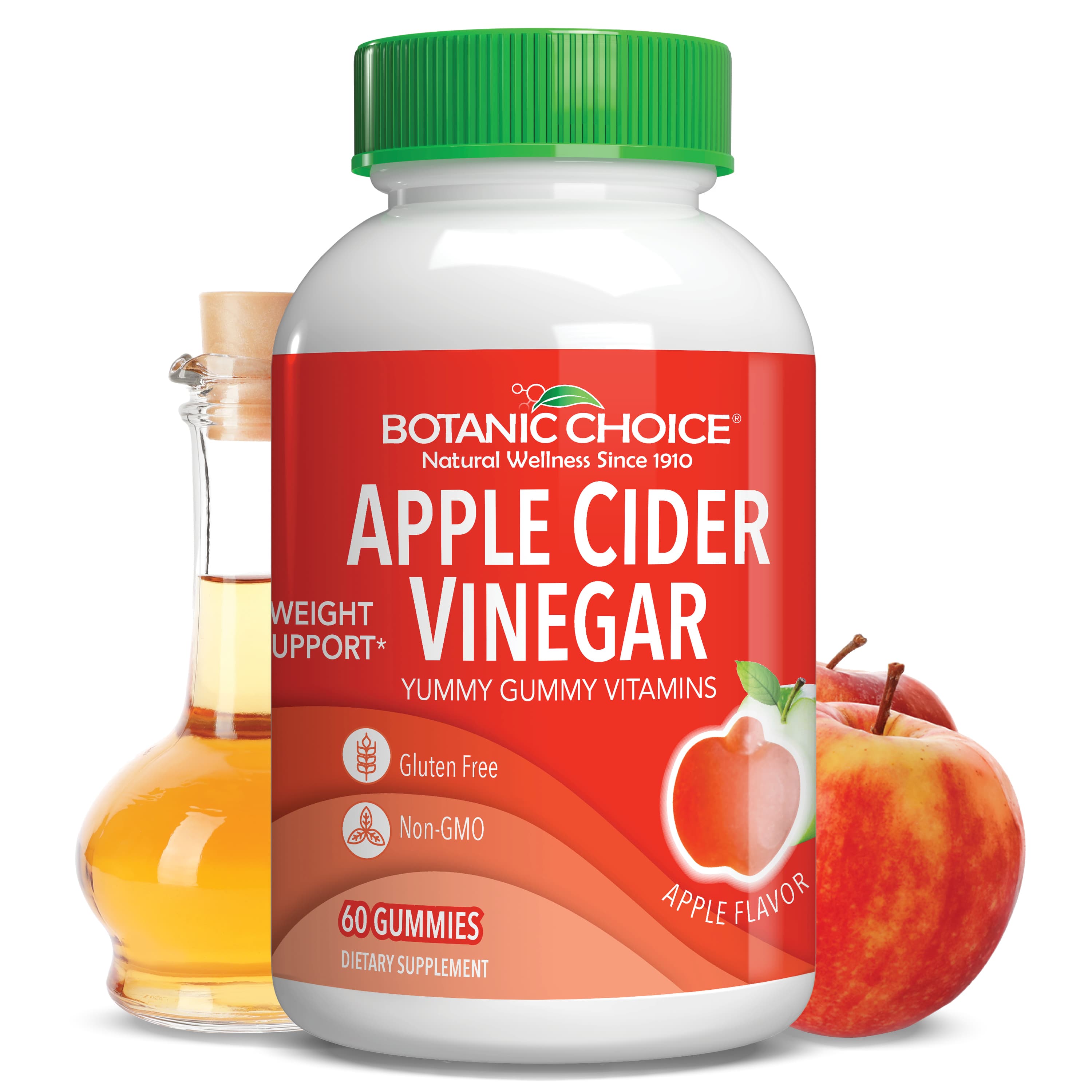 Apple Cider Vinegar Gummy - 60 Gummies